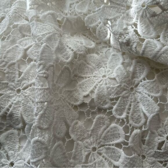 Buddy Love KENNY SMOCKED BACK MAXI DRESS - WHITE Size Small - Picture 13 of 16